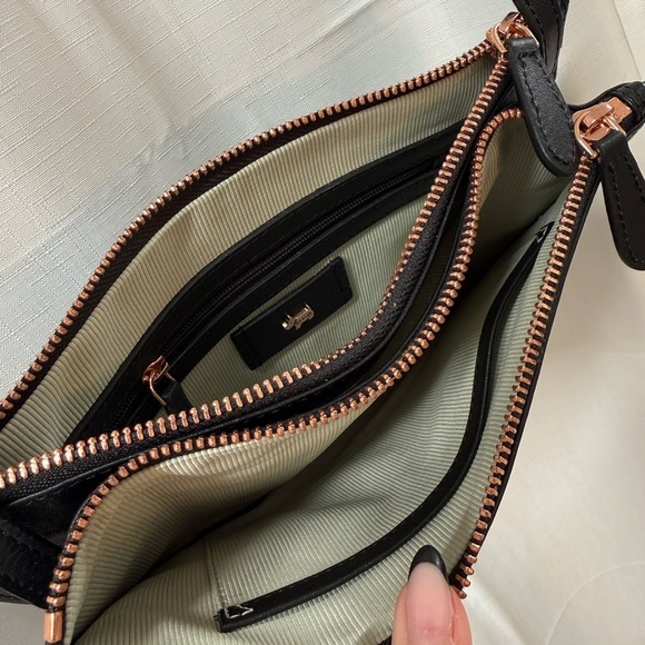 RADLEY LONDON Black and Rosegold Crossbody Bag - Picture 5 of 6